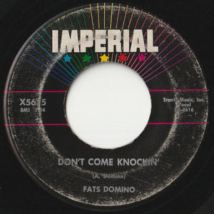 Fats Domino - Walking To New Orleans / Don't Come Knockin' (7 inch Record / Used)