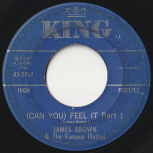 James Brown & The Famous Flames - These Foolish Things / (Can You) Feel It Part 1 (7 inch Record / Used)