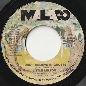 Little Milton - I Don't Believe In Ghosts / I Was Tryin' Not To Break Down (7 inch Record / Used)