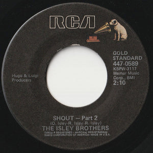 Isley Brothers - Shout (Part 1) / (Part 2) (7 inch Record / Used)