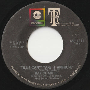 Ray Charles - If You Were Mine / Till I Can't Take It Anymore (7 inch Record / Used)