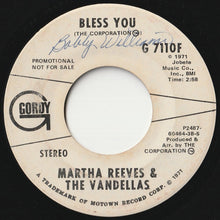 Load image into Gallery viewer, Martha Reeves &amp; The Vandellas - Bless You (Mono) / (Stereo) (7 inch Record / Used)
