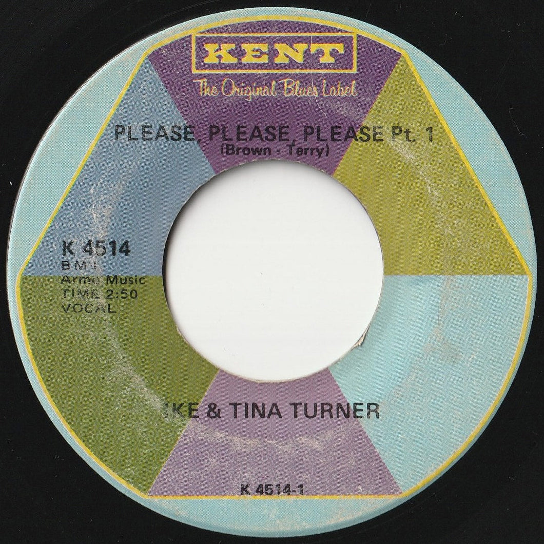 Ike & Tina Turner - Please, Please, Please (Part 1) / (Part 2) (7 inch Record / Used)