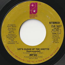 Load image into Gallery viewer, Philadelphia International All Stars / MFSB - Let&#39;s Clean Up The Ghetto / (Instrumental) (7 inch Record / Used)
