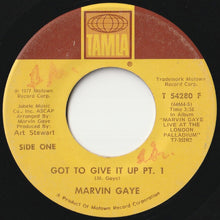 Load image into Gallery viewer, Marvin Gaye - Got To Give It Up (Part 1) / (Part 2) (7 inch Record / Used)
