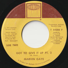 Load image into Gallery viewer, Marvin Gaye - Got To Give It Up (Part 1) / (Part 2) (7 inch Record / Used)
