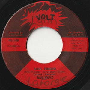 Bar-Kays - Soul Finger / Knucklehead (7 inch Record / Used)