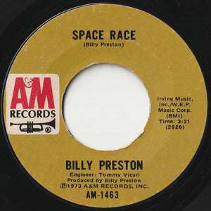 Billy Preston - Space Race / We're Gonna Make It (7 inch Record / Used)