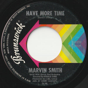 Marvin Smith - Time Stopped / Have More Time (7 inch Record / Used)