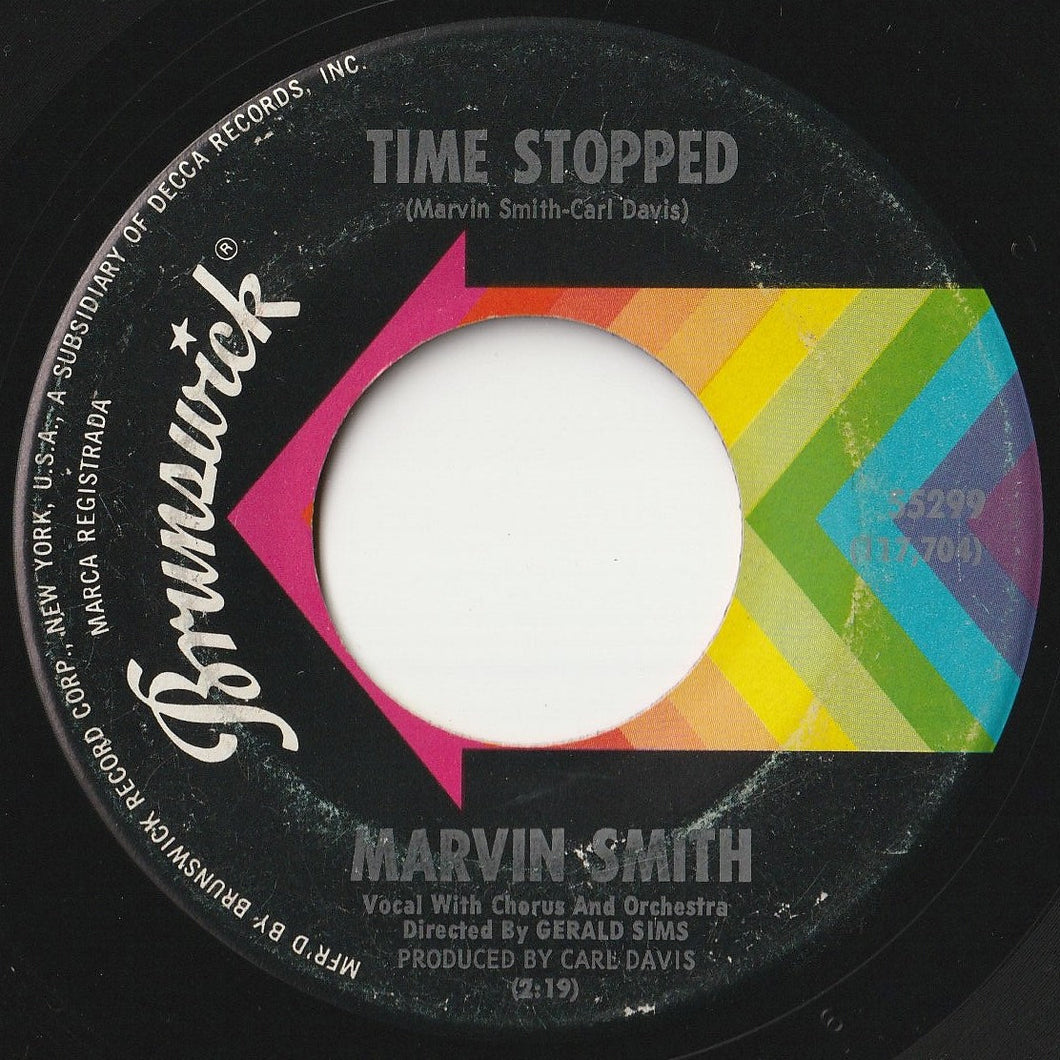 Marvin Smith - Time Stopped / Have More Time (7 inch Record / Used)