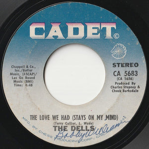 Dells - The Love We Had (Stays On My Mind) / Freedom Means (7 inch Record / Used)