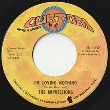 画像をギャラリービューアに読み込む, Impressions - Fool For You / I&#39;m Loving Nothing (7 inch Record / Used)
