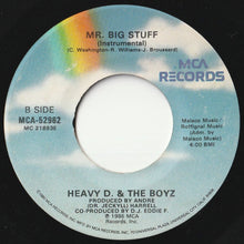 画像をギャラリービューアに読み込む, Heavy D. &amp; The Boyz - Mr. Big Stuff / (Instrumental) (7 inch Record / Used)
