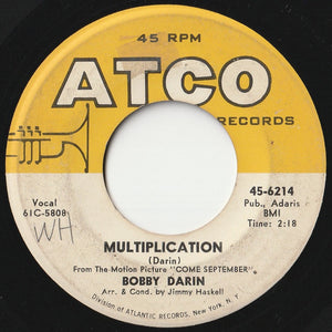 Bobby Darin - Multiplication / Irresistible You (7 inch Record / Used)