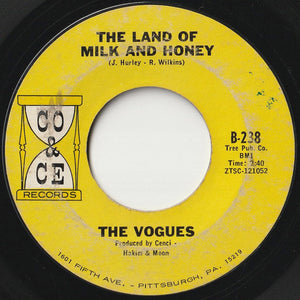 Vogues - The Land Of Milk And Honey / True Lovers (7 inch Record / Used)