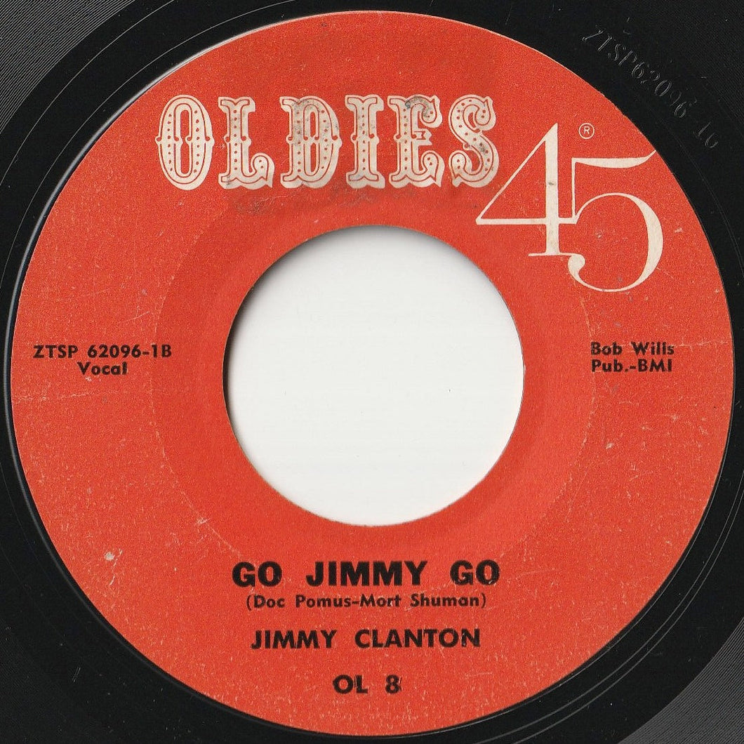 Jimmy Clanton - Go, Jimmy, Go / I Trusted You (7 inch Record / Used)