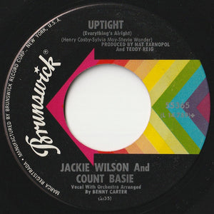 Jackie Wilson, Count Basie - For Your Precious Love / Uptight ( Everything's Alright) (7 inch Record / Used)