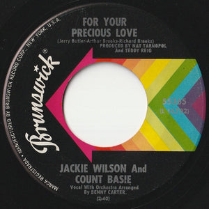 Jackie Wilson, Count Basie - For Your Precious Love / Uptight ( Everything's Alright) (7 inch Record / Used)