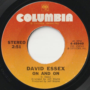 David Essex - Rock On / On And On (7 inch Record / Used)