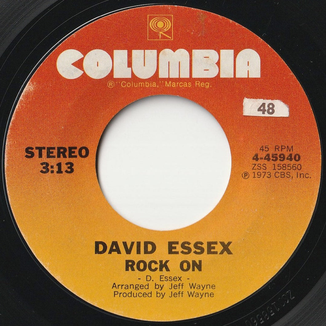 David Essex - Rock On / On And On (7 inch Record / Used)