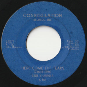 Gene Chandler - Here Comes The Tears / Soul Hootenanny, Part 2 (7 inch Record / Used)