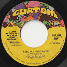 Load image into Gallery viewer, Leroy Hutson - Feel The Spirit (In &#39;76) / Feel The Spirit (In &#39;76) (7 inch Record / Used)
