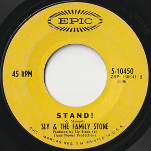 Sly & The Family Stone - Stand! / I Want To Take You Higher (7 inch Record / Used)