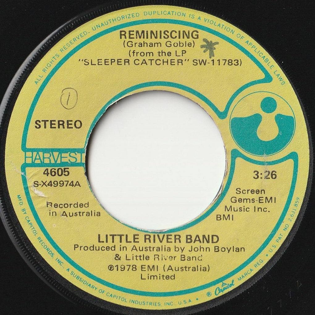 Little River Band - Reminiscing / So Many Paths (7 inch Record / Used)