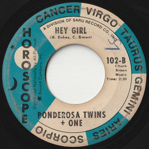 Ponderosa Twins + One - You Send Me / Hey Girl (7 inch Record / Used)