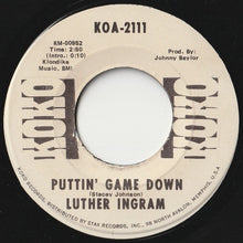 Load image into Gallery viewer, Luther Ingram - (If Loving You Is Wrong) I Don&#39;t Want To Be Right / Puttin&#39; Game Down (7 inch Record / Used)
