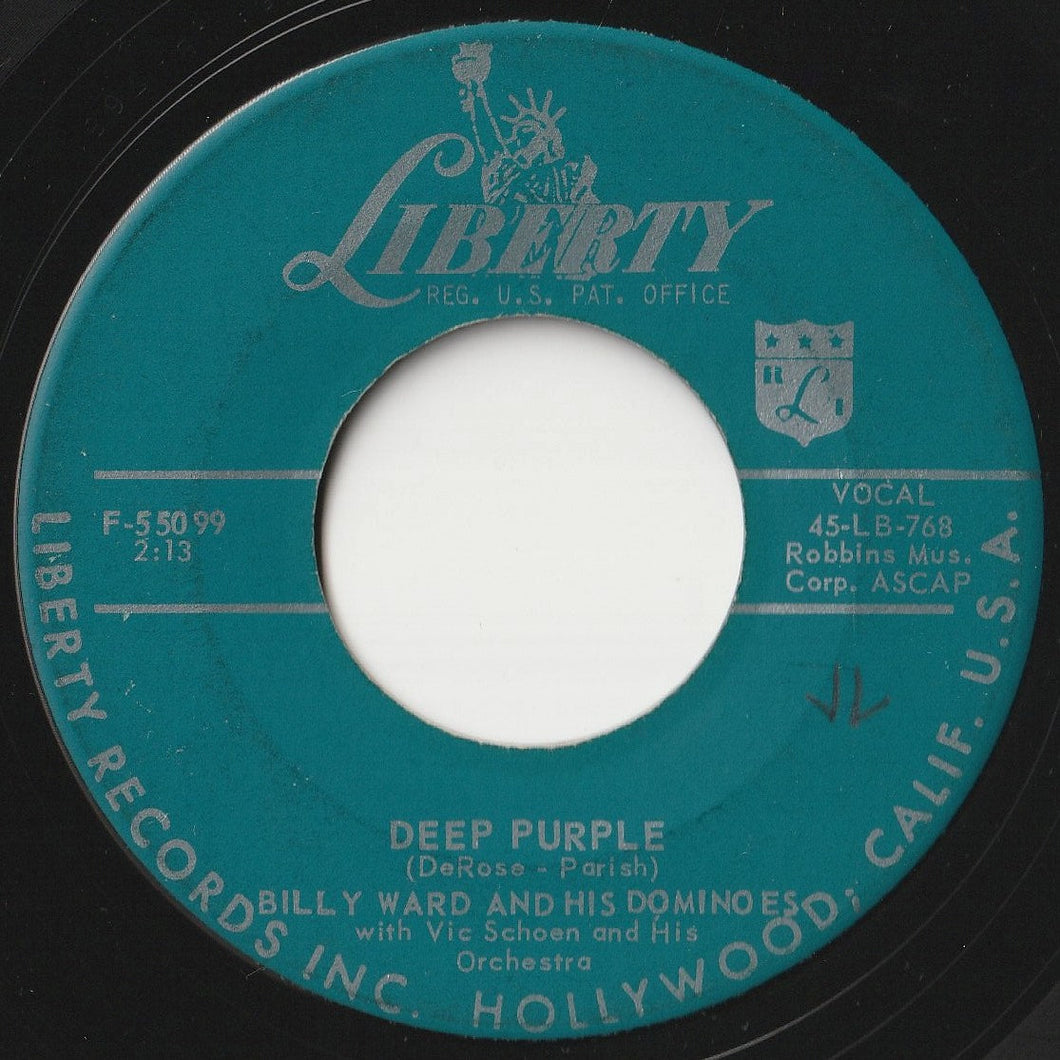 Billy Ward And His Dominoes - Deep Purple / Do It Again (7 inch Record / Used)