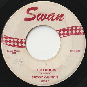 Freddy Cannon - Tallahassee Lassie / You Know (7 inch Record / Used)