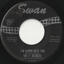 Load image into Gallery viewer, Three Degrees - I&#39;m Gonna Need You / Just Right For Love (7 inch Record / Used)
