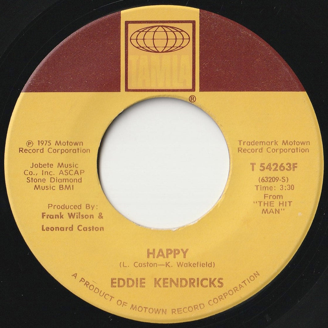 Eddie Kendricks - Happy / Deep And Quiet Love (7 inch Record / Used)