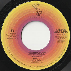 Poco - Crazy Love / Barbados (7 inch Record / Used)