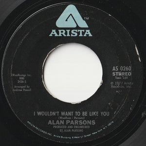 Alan Parsons - I Wouldn't Want To Be Like You / Nucleus (7 inch Record / Used)