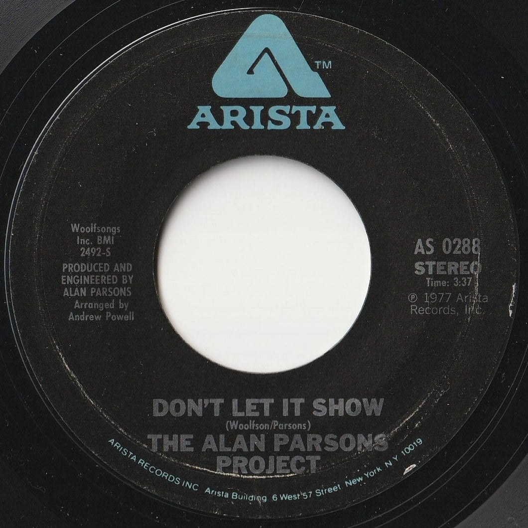 Alan Parsons Project - Don't Let It Show / I Robot (7 inch Record / Used)