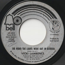 画像をギャラリービューアに読み込む, Vicki Lawrence - The Night The Lights Went Out In Georgia / Dime A Dance (7 inch Record / Used)
