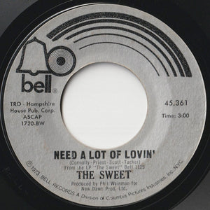 Sweet - Blockbuster / Need A Lot Of Lovin' (7 inch Record / Used)