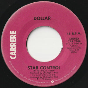 Dollar - Shooting Star / Star Contro (7 inch Record / Used)