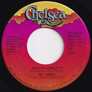 Austin Roberts - Something's Wrong With Me / My Song (7 inch Record / Used)