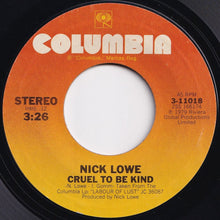 画像をギャラリービューアに読み込む, Nick Lowe - Cruel To Be Kind / Endless Grey Ribbon (7 inch Record / Used)
