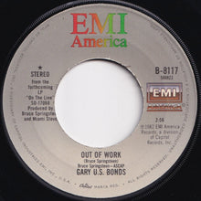 画像をギャラリービューアに読み込む, Gary U.S. Bonds - Out Of Work / Bring Her Back (7 inch Record / Used)
