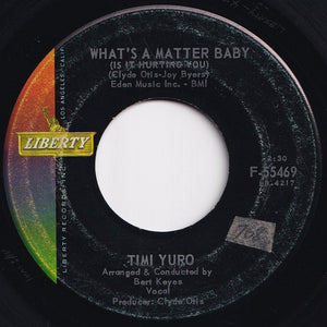 Timi Yuro - What's A Matter Baby (Is It Hurting You) / Thirteenth Hour (7 inch Record / Used)