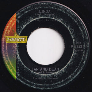 Jan And Dean - Linda / When I Learn How To Cry (7 inch Record / Used)