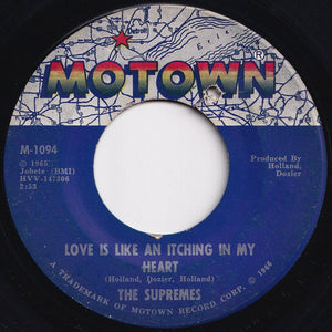 Supremes - Love Is Like An Itching In My Heart / He's All I Got (7 inch Record / Used)