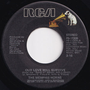 Memphis Horns - Our Love Will Survive / (Let's Go) All The Way (7 inch Record / Used)