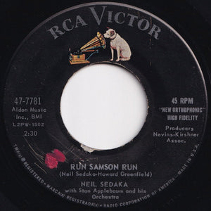 Neil Sedaka - You Mean Everything To Me / Run Samson Run (7 inch Record / Used)