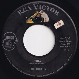 Tokens - The Lion Sleeps Tonight / Tina (7 inch Record / Used)