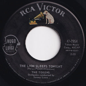 Tokens - The Lion Sleeps Tonight / Tina (7 inch Record / Used)